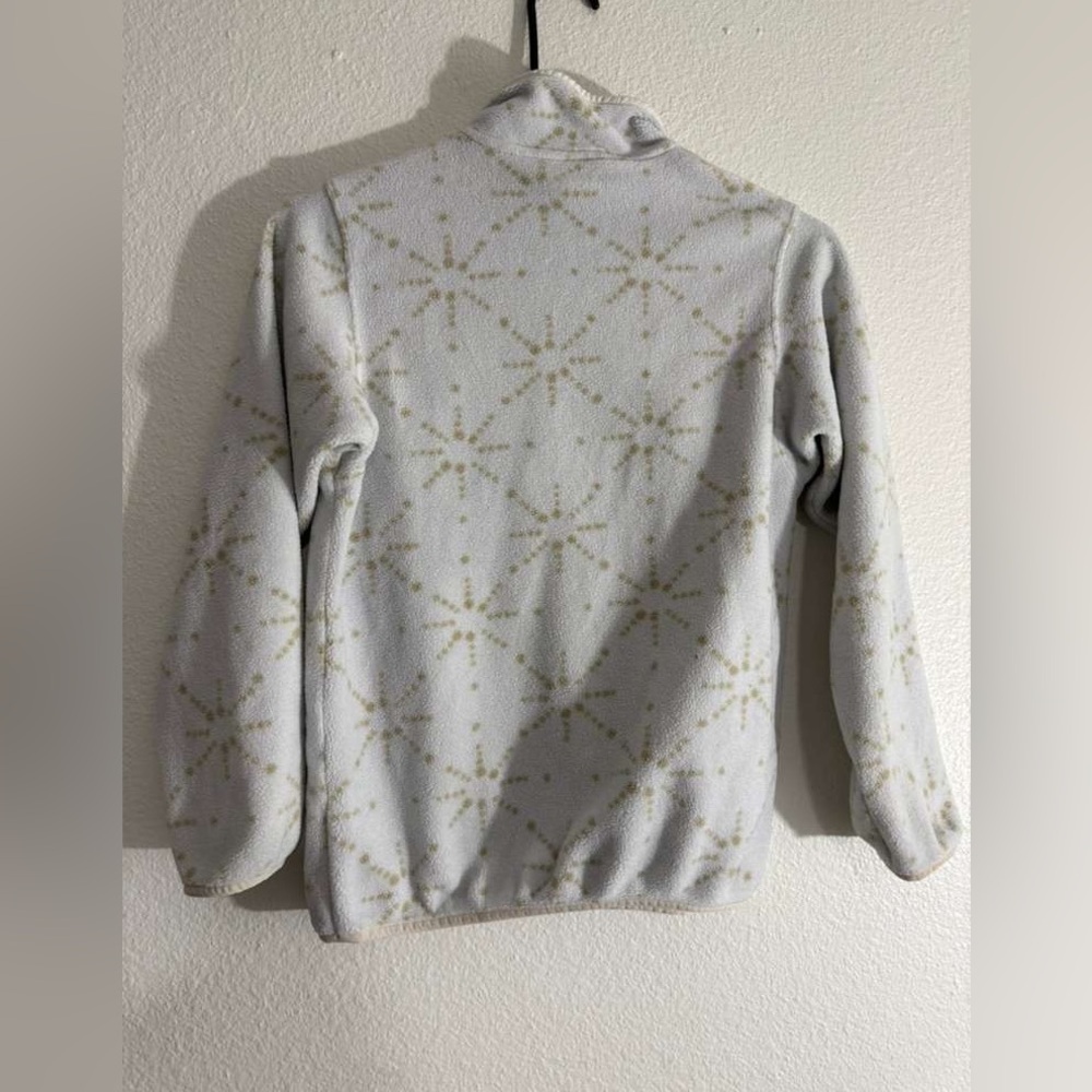 Patagonia Cream and Gold Fleece Jacket - Picture 5 of 7